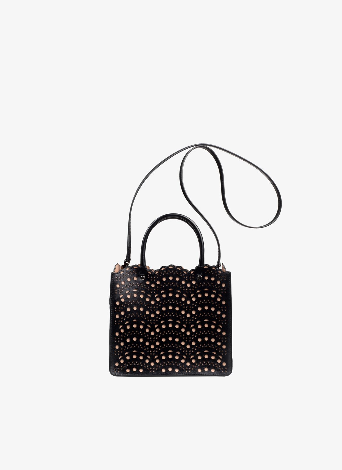Garance 20 handbag
 ALAÏA BLACK/SAND GARANCE 20 HANDBAG